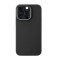 Husa silicon apple iphone 15 pro max, soft matt, protectie camera foto, negru