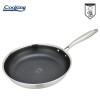 TIGAIE INOX IN 3 STRATURI 28X5.5 CM, TITANIUM3, COOKING BY, Heinner
