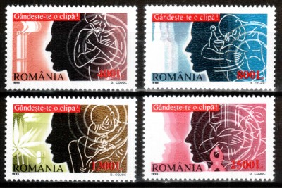 Romania 1999, LP 1488, Spuneti NU fumat, alcool, droguri, seria, MNH! foto