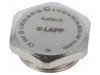 Capac de protecție M25 1,5 IP68 alamă nichel 29mm LAPP