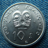 2i - 10 Francs 1967 Polinezia Franceza / Polynesie Francaise/ an unic de batere, Europa