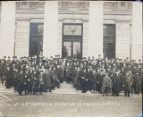 AL III lea CONGRES AL SCOALELOR DE AGRICULTURA - FOTOGRAFIE DE GRUP, 1908
