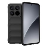Husa antisoc pentru xiaomi 15 pro - margini anti-alunecare - shield - negru