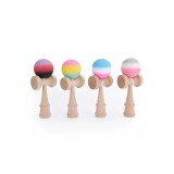 Cumpara ieftin Jucărie interactivă Kendama profesională din lemn, 18 cm, minge cu suprafață antiderapantă, model KEND12
