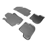 Set de 4 covorase cauciuc 3D stil tavita premium pentru VW Golf V, VI 2003-2012, Volkswagen, Recambo