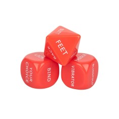 Let&#039;s Get Kinky Dice, red