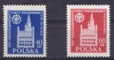TSV % - 1955 MICHEL 915-916 POLONIA, MNH/** LUX