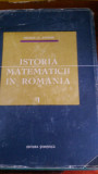 Istoria matematicii in Romania vol.1-3 Grigore St.Andonie 1966