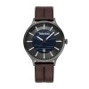Ceas Barbatesc Timberland Brooksby TBL15488JSU03, Inox, Curea Piele, Quartz, Analog, 43mm, Rezistent Apa