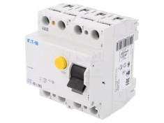 &Icirc;ntrerupător diferenţial 40A 30mA 4 Poli IP20