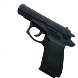 Cumpara ieftin Bricheta anti-vant tip pistol Makarov , metalic , teaca inclusa si suport ems5790