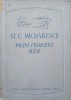 Pagini Filozofice Alese - St.C. Michailescu (1955) - Editura Academiei Romane - Carte Filosofie Romana