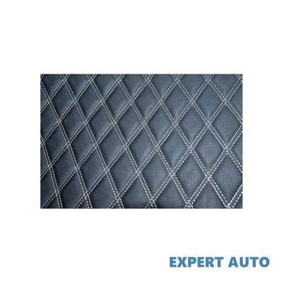 Material special pentru covorase auto romb negru/cusatura gri.cod: cov02ng Alta marca Alt model #7 foto