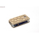 Husa Ultra Slim MOZAIK Apple iPhone 4 / iPhone 4S Gold, Silicon