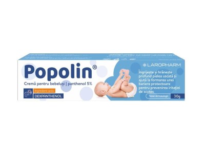 Crema pentru Bebelusi Popolin 30 grame Laropharm foto
