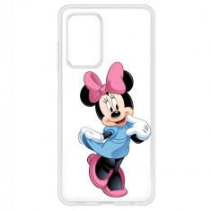 Husa Samsung Galaxy A41 Silicon Transparenta Model Mickey Mouse Minnie foto