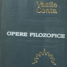 OPERE FILOZOFICE - VASILE CONTA