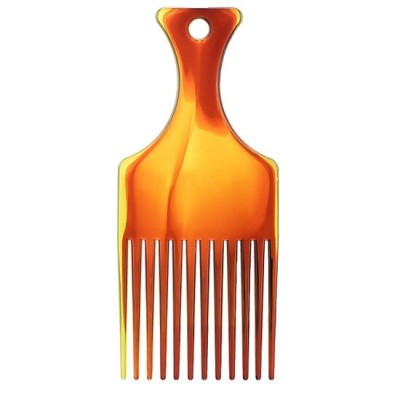 Pieptan Afro M Chihlimbar, pentru par ondulat, Top Choice foto