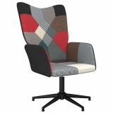VidaXL Scaun de relaxare, material textil, petice