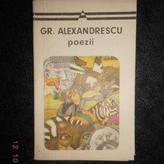 GRIGORE ALEXANDRESCU - POEZII