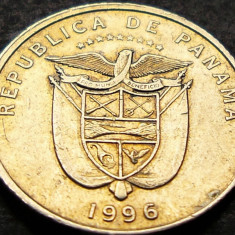 Moneda exotica DECIMO DE BALBOA (10 CENTESIMOS) - PANAMA, anul 1996 * cod 260 B