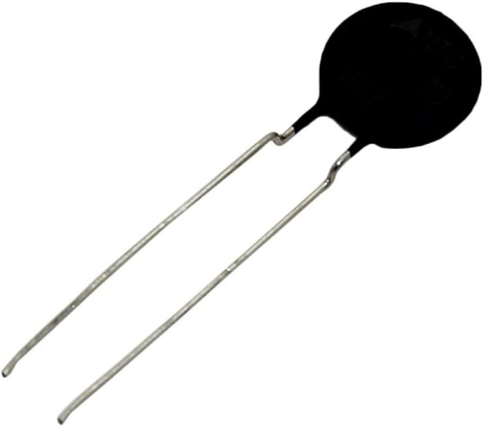 Termistor NTC 5R0 5A 15mm protectie