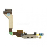 Conector de &icirc;ncărcare flex negru pentru iPhone 4