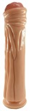 Dildo Great Stallion cu Ventuza, Pvc, Natural, 31.5 cm, Mokko Toys