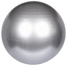 Yoga Ball minge gimnastica gri 75 cm foto