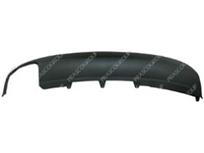Spoiler bara spate spate Audi A4/S4 (B8), 11.2007-10.2011 Model 2.0, cu orificiu de evacuare, 8K080752101C foto