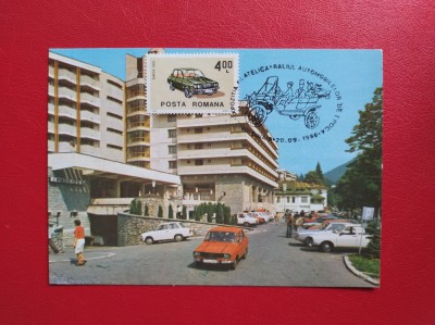 1986 - MAXIMA - RALIUL MASINILOR DE EPOCA - SINAIA 2 foto