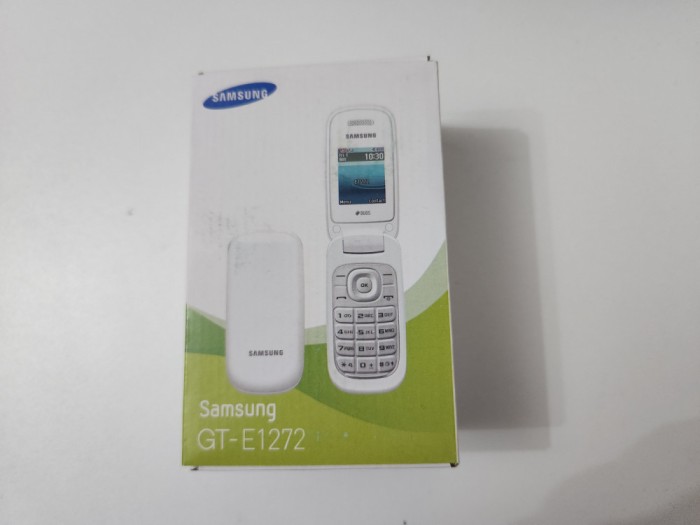 Telefon Mobil Samsung E1272 Dual Sim Negru Nou Sigilat