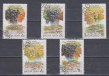 A12 S4 5 - Timbre foarte vechi - Ungaria - soiuri de struguri, Flora, Stampilat