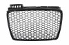 Grila Centrala AUDI A4 (B7) Facelift (2004-2008) RS4 Negru Lucios Performance AutoTuning, KITT