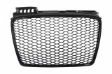 Grila Centrala AUDI A4 (B7) Facelift (2004-2008) RS4 Negru Lucios Performance AutoTuning, KITT