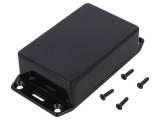 Carcasă universală ABS neagră 56x85x25 mm