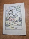 carte cu cantece bisericesti pentru copii - voua dragi copii - din anul 1993 - 61 de cantece