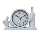 Ceas de Perete &bdquo;Cooking Design&rdquo; &ndash; Accesoriu Decorativ Modern, 37 x 27 cm