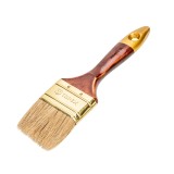 Pensula cu par natural si maner din lemn 64 mm pentru vopsele in ulei