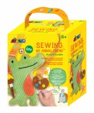 Cumpara ieftin Set de cusut Prietenul Meu Animal - Crocodil artistic, Avenir