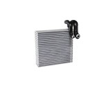 Evaporator aer conditionat SRL, DACIA LOGAN, 2004-2012; SANDERO, 2008-2012, aluminiu/ aluminiu brazat, 225x210x60 mm,