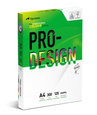 Carton A4, Satinat, Pro-design, Clasa A++, 300 Gr./mp, 125 Coli/top - Alb foto