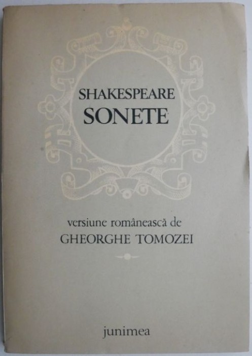 Sonete &ndash; William Shakespeare