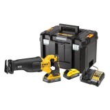 Fierastrau cu miscare alternativa, cu motor fara perii, XR de 18 V - 2 X POWERSTACK 5 AH