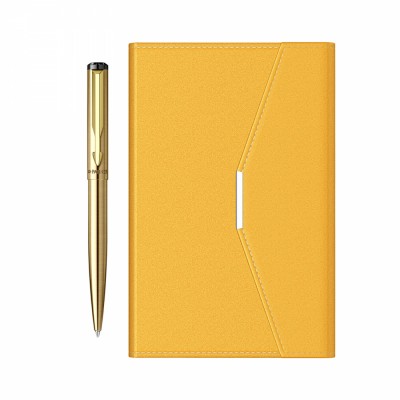 Pix Parker Vector cu mapa notes Gold foto