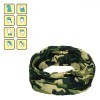 Bandana Camuflaj Kaki Poliester Multifunctionala - Esarfa Barbati/Femei Moto, Airsoft, Drumetii - Protectie Vant, Praf, Soare