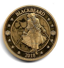 Marea Britanie - 2018 BLACKBEARD - Moneda/Medalie Comemorativa
