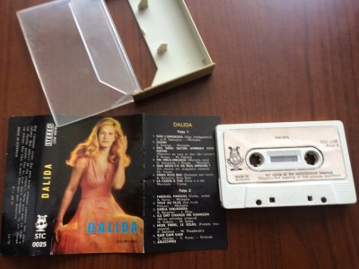 dalida caseta audio selectii compilatie muzica pop disco dance usoara electrecord STC 0025 foto