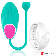 Ou Vibrator Wireless Watch Me Silicon Aquamarine/Snowy Anne's Desire