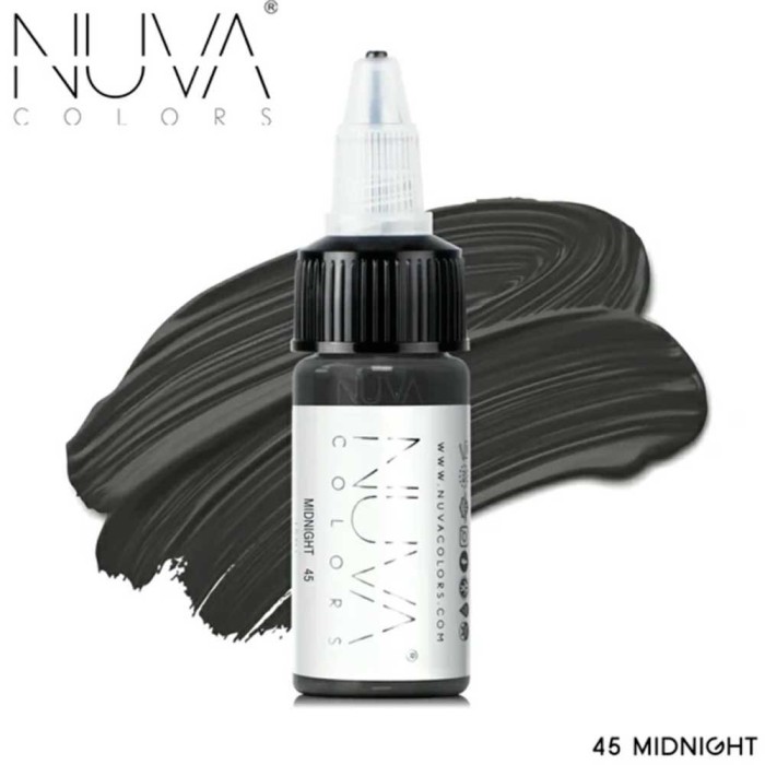 Tus Micropigmentare - NUVA Colors &ndash; 15ml - 45 Midnight